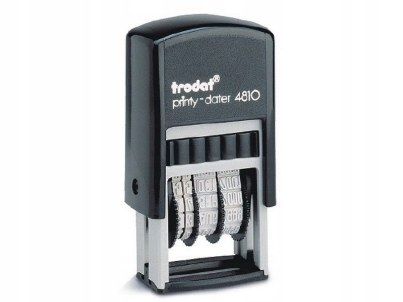 DATOWNIK 4810L LITEROWO-CYFROWY TRODAT