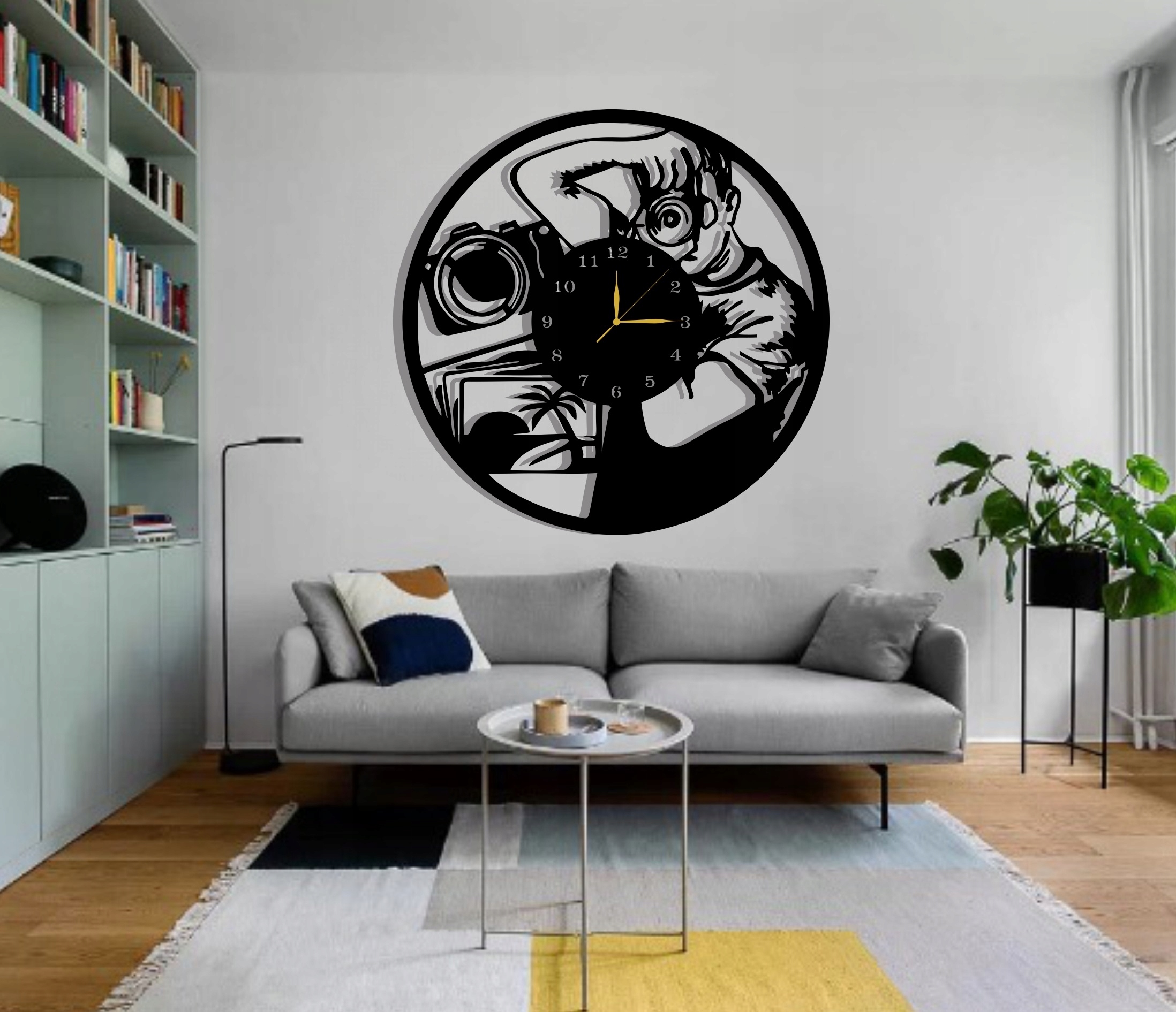 ZEGAR DLA FOTOGRAFA FOTOGRAFIA PREZENT 50CM 3D Marka inna