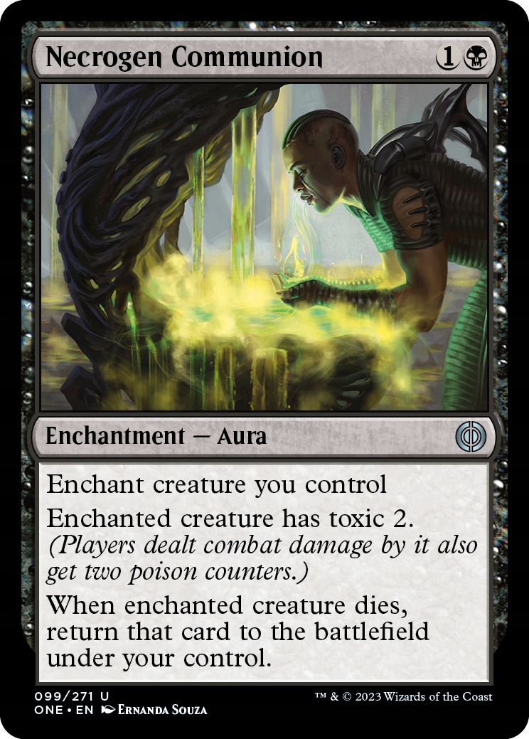Mtg 2x Necrogen Communion (u)