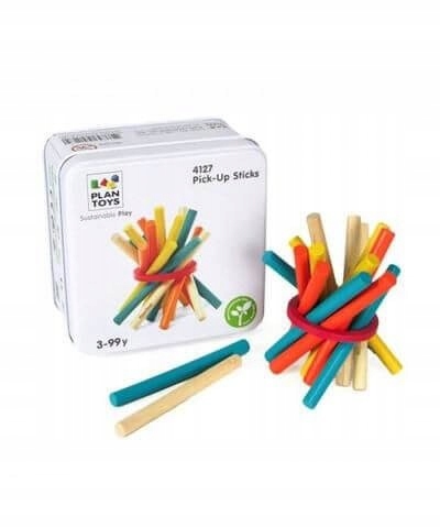 PLAN TOYS - WYCIĄGNIJ PAŁECZKĘ MINI GRA ZRĘCZNOŚCIOWA Kod producenta 41421