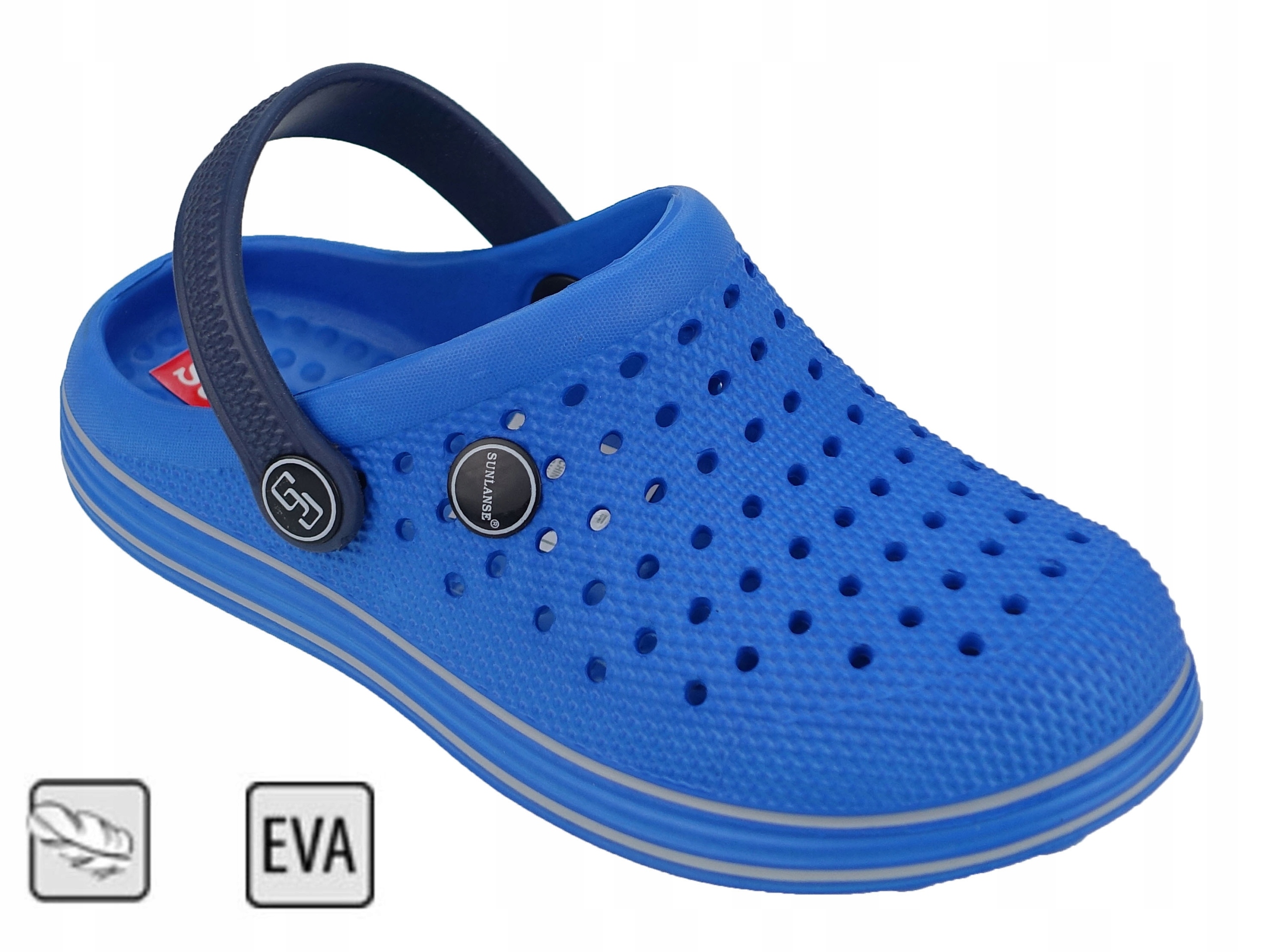 KROKSY KLAPKI CHŁOPCA PLAŻOWE BASENOWE PIANKOWE