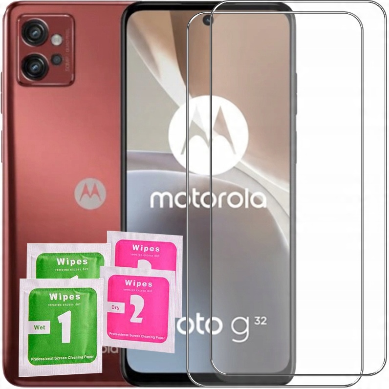 

2x Szkło Hartowane Szybka na Motorola Moto G32