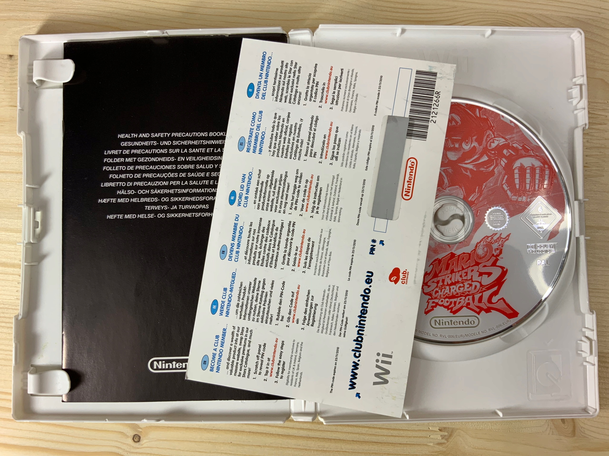 MARIO STRIKERS CHARGED FOOTBALL płyta bdb+ WII Producent Nintendo