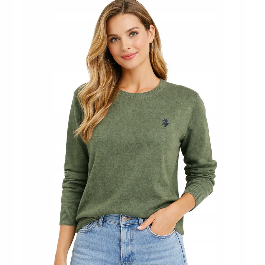 Dámský svetr U.s. Polo Assn. US423730661 Khaki S