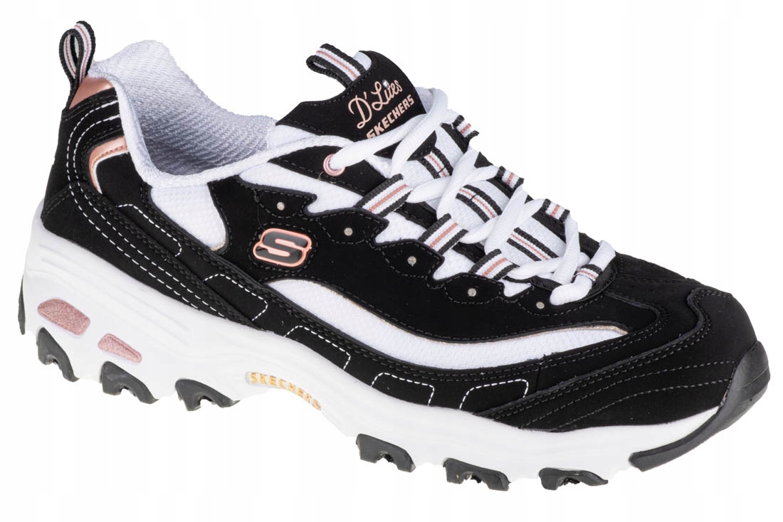 

damskie sneakers Skechers D'Lites 13154-BKRG r.37