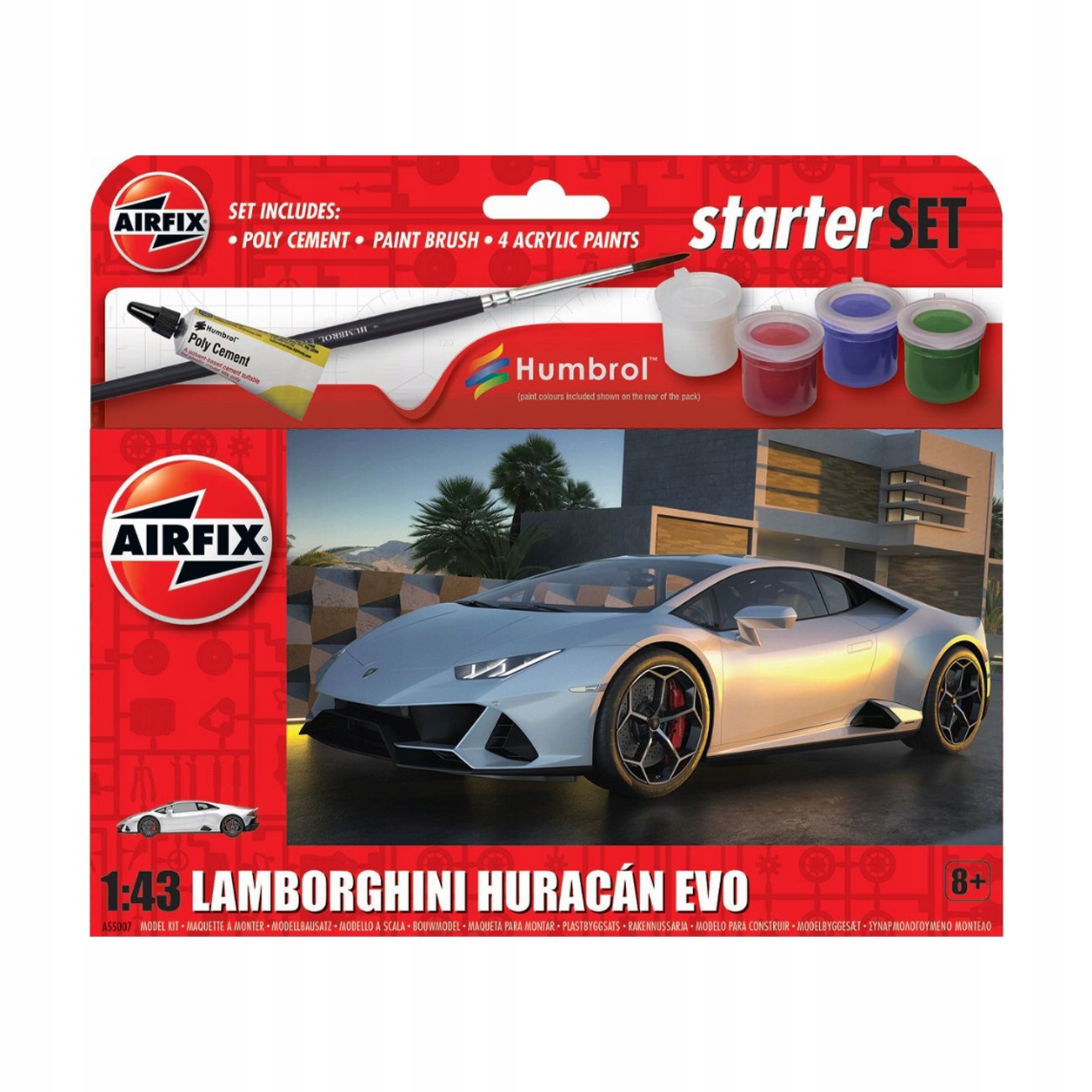 Airfix sada na lepení auto Lamborghini Huracán Evo