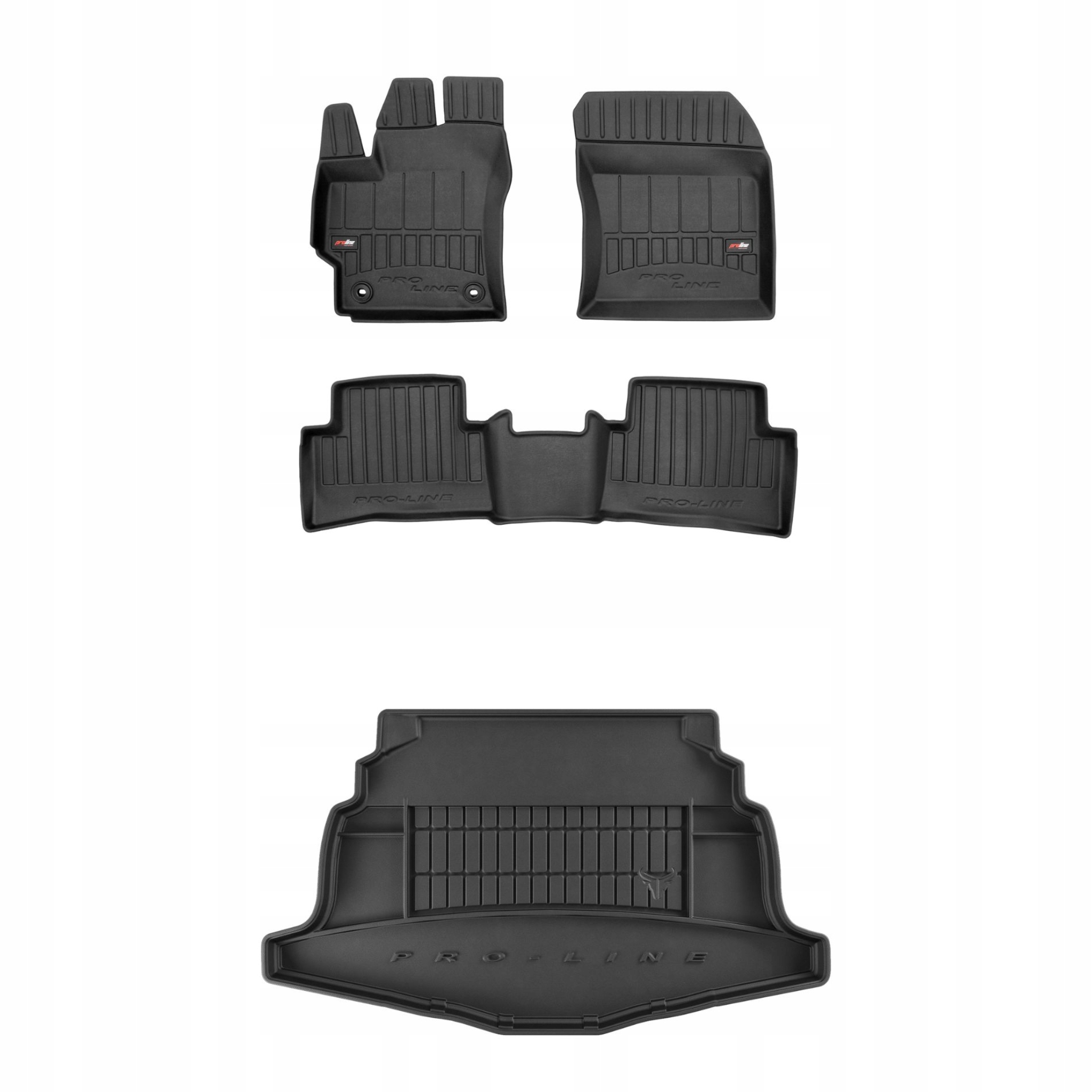 Sada gumových kobercov a rohoží pre Toyota Corolla XII od roku 2018