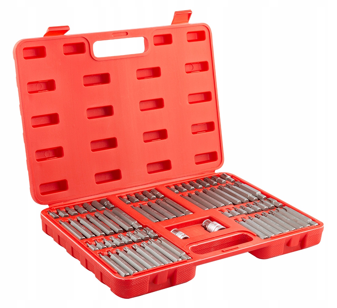 

Zestaw Bitów Imbus Torx Spline Ribe 74szt Redats