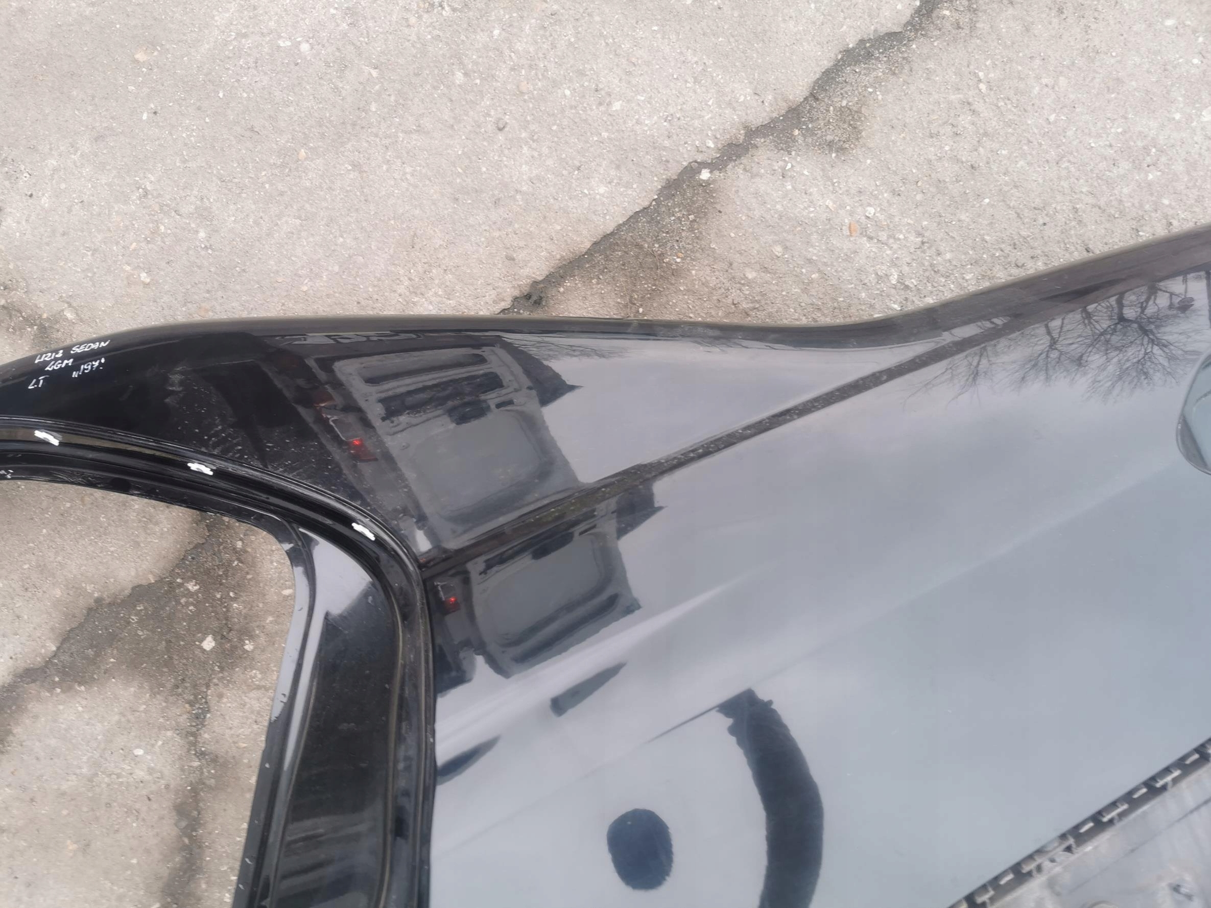 quarter left rear part MERCEDES E-KLASA W212 197 sedan