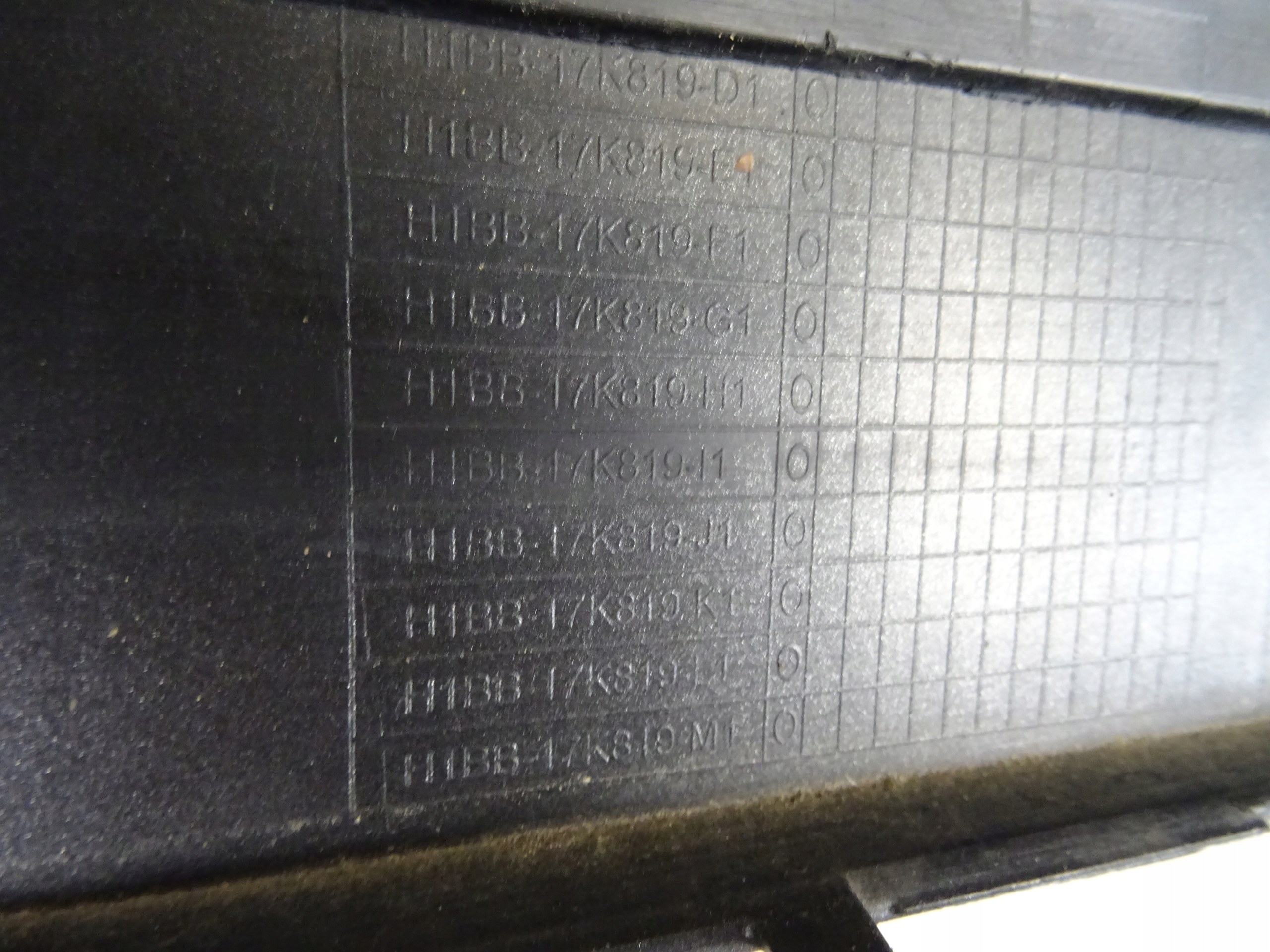FORD FIESTA MK8 8 bumper front front