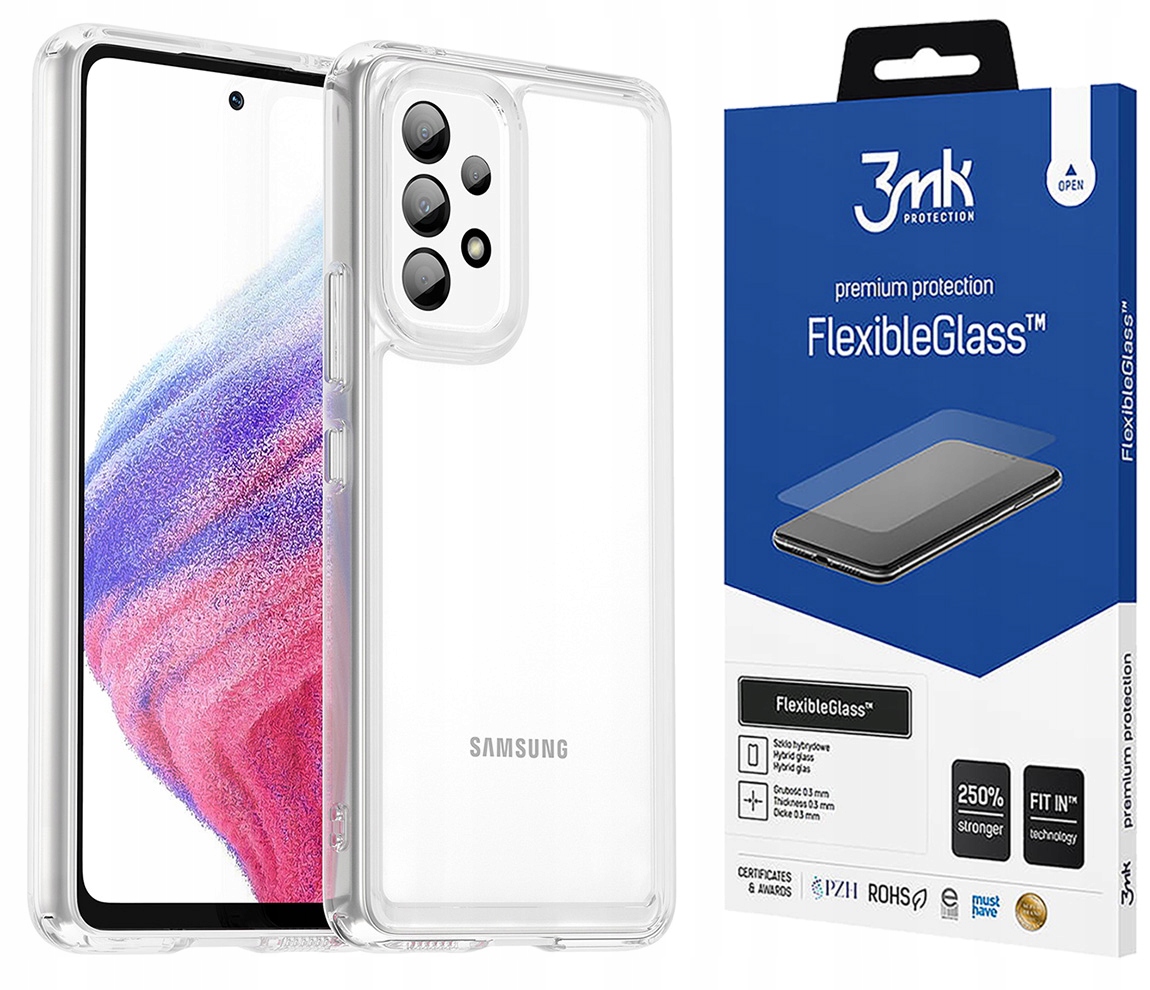 

Pancerne Etui do, Samsung Galaxy A53 i Szkło 3MK