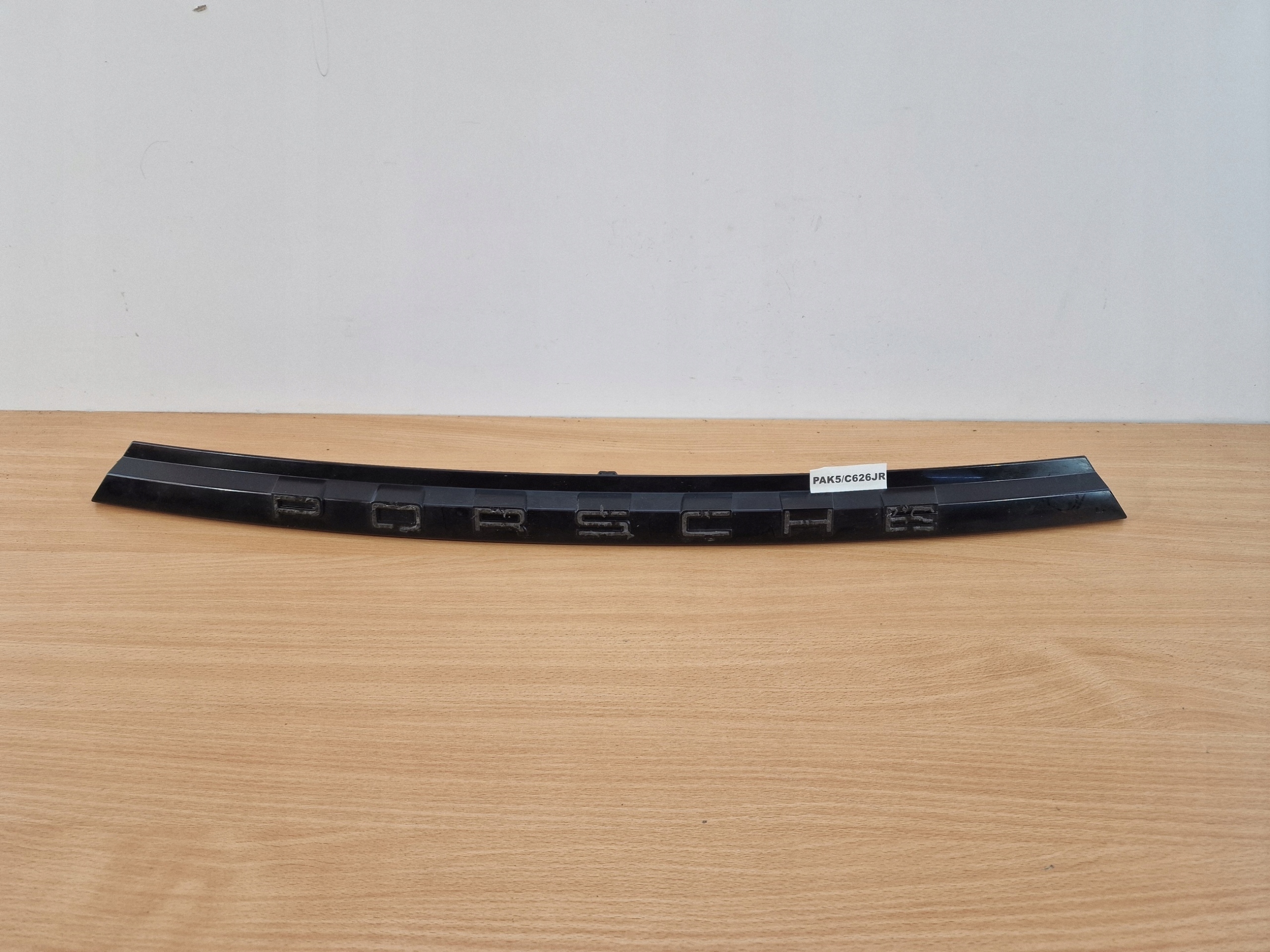 PORSCHE PANAMERA II cap moulding bonnet rear part ORG
