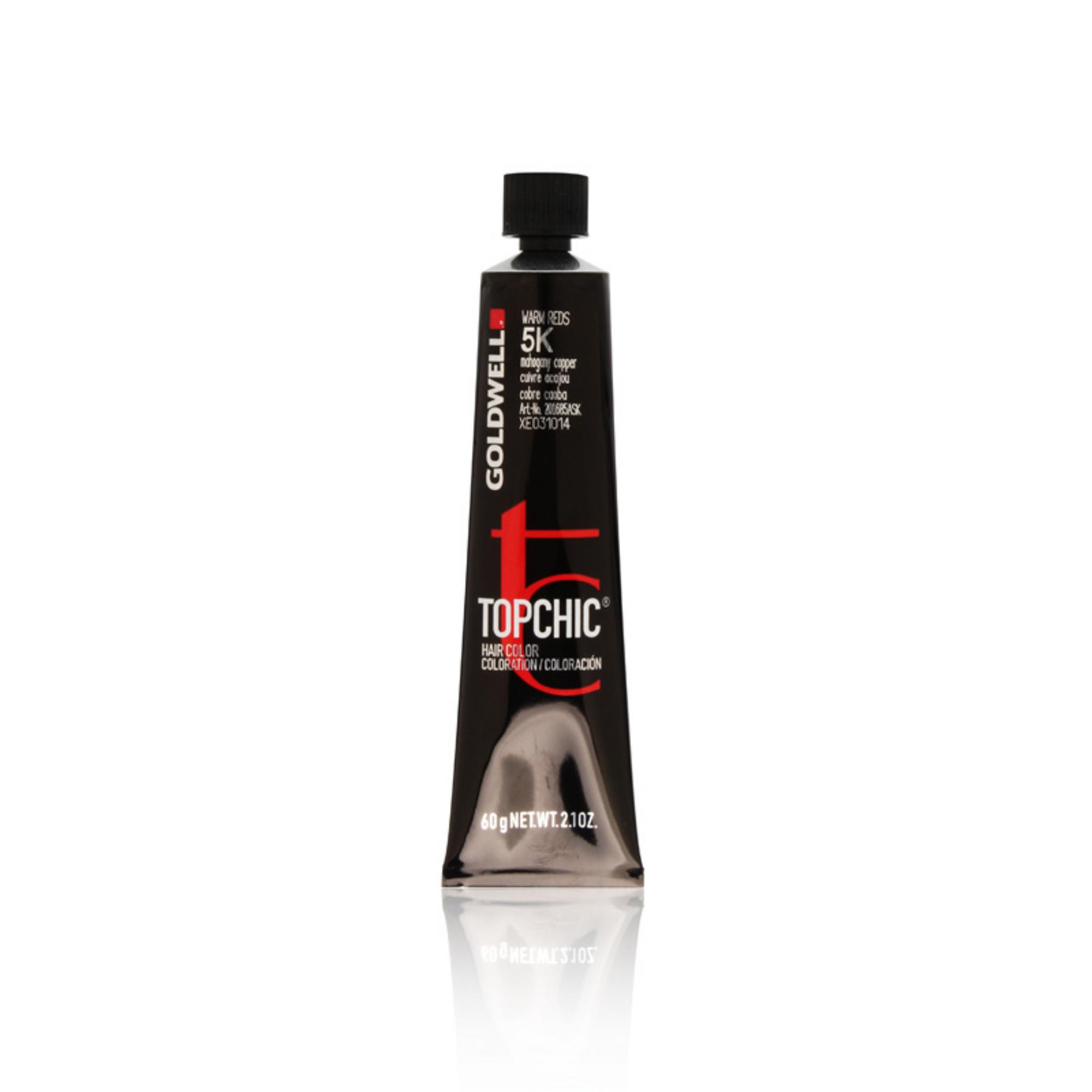 Goldwell, TopChic, Trvalá barva na vlasy, 5K Mahagonová měděná, 60 ml