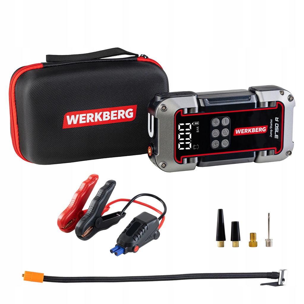 Štartovacie Zariadenie Powerbank Booster 3750A 26000 mAh Kompresor