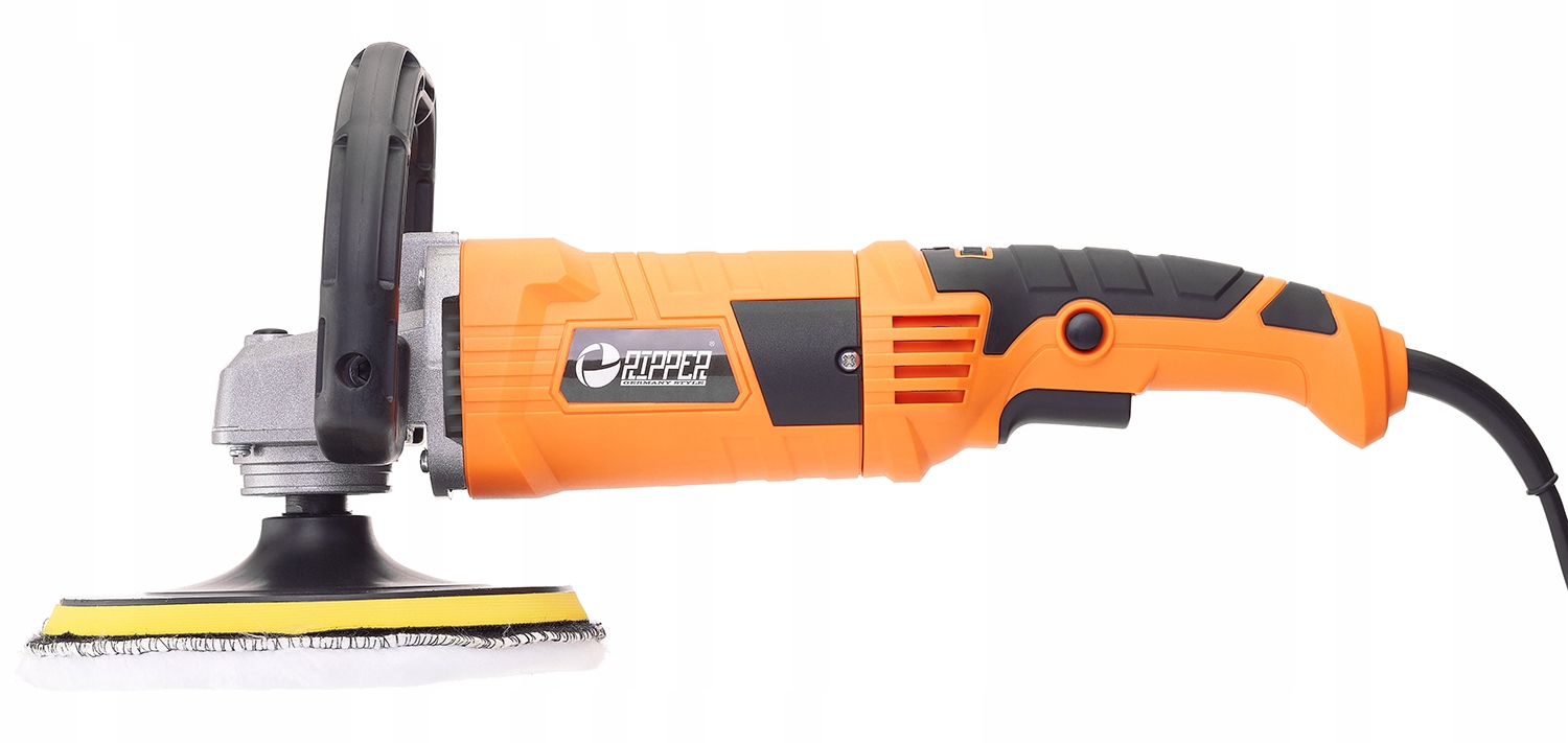 POLERKA SAMOCHODOWA SZLIFIERKA RIPPER COMPACT+ 5x GĄBKA + PASTA +FILC Długość przewodu zasilającego 2.1 m
