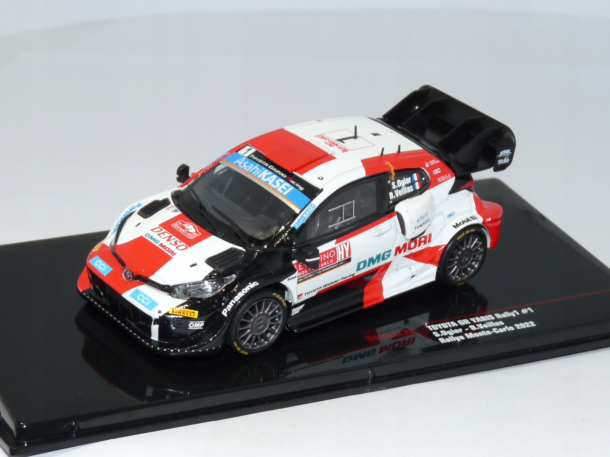 Toyota Yaris Wrc Rally1 Ogier M.Carlo 22 1:43 Ixo