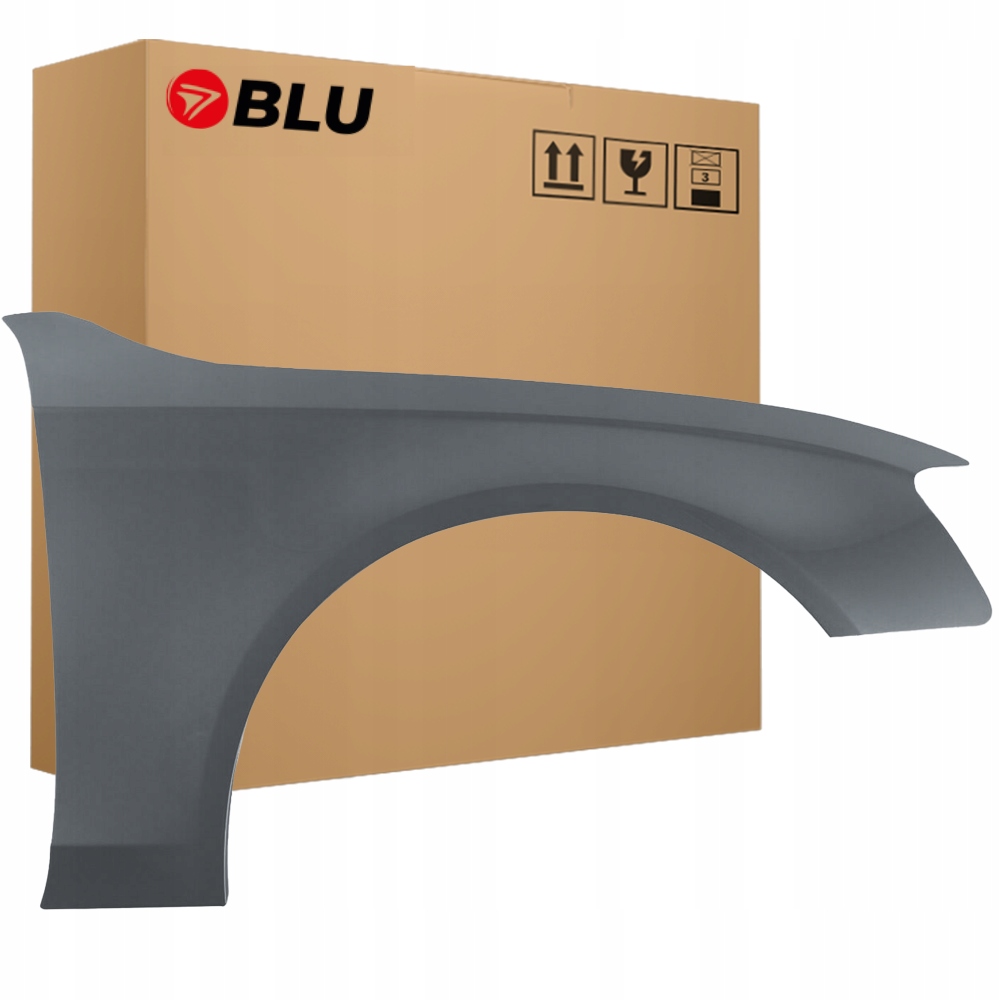 Blu Blatník Audi A4 B8 S4 LZ7S pravý stříbrný 07-11 přední