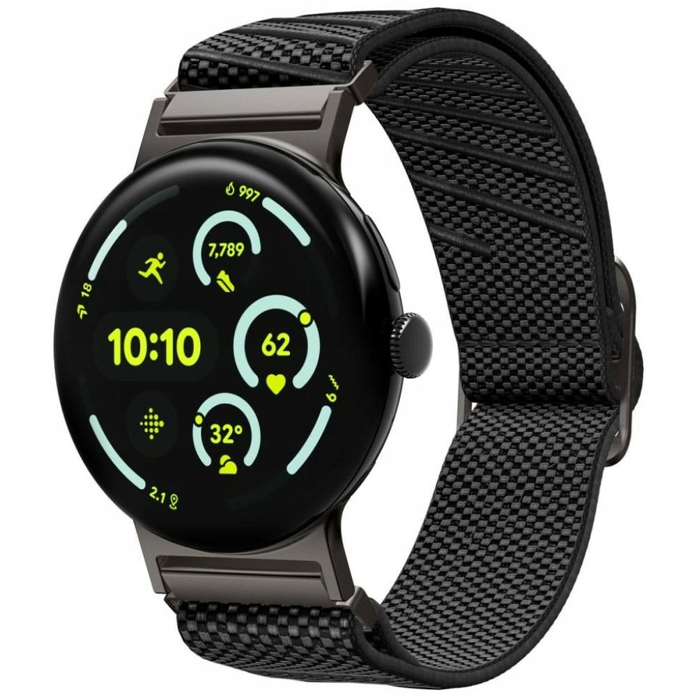Pásek Spigen Lite Fit X V2 pro Google Pixel Watch 4/3 45 mm černý