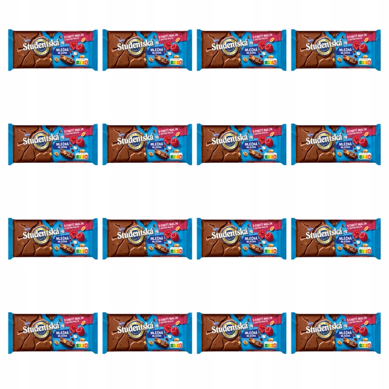 Orion Studentská mléčná malina 170 g X16
