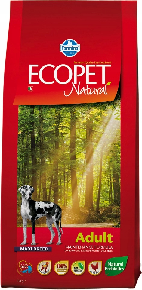 Farmina Ecopet natural adult maxi suché krmivo pro psa 12 kg