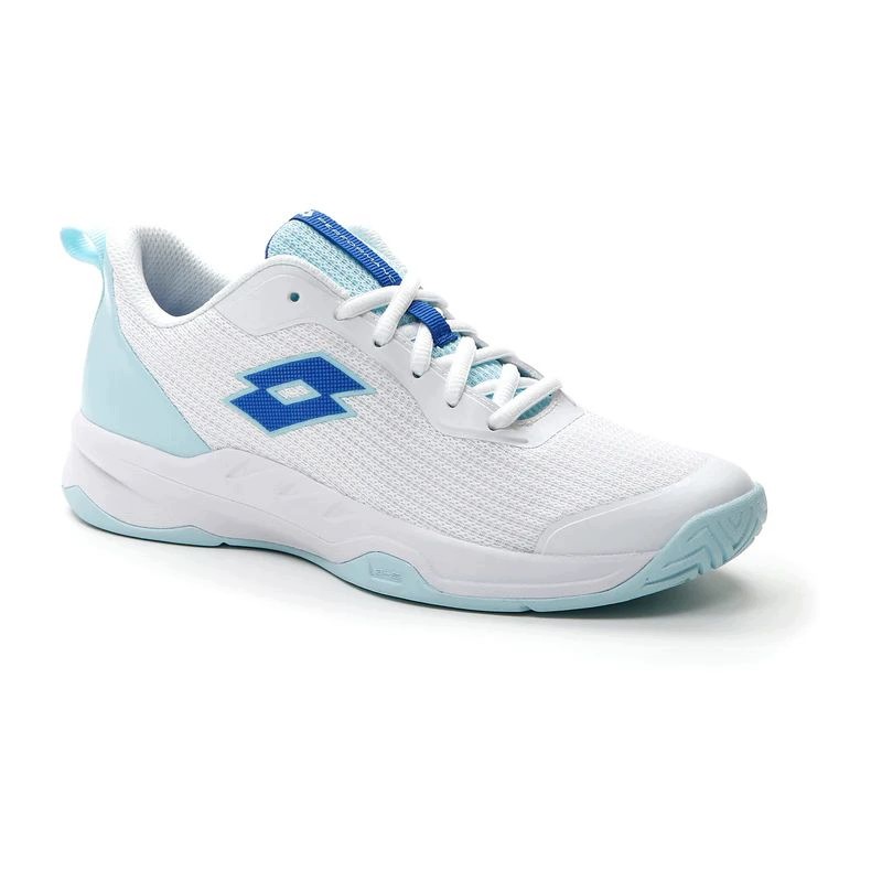 Dámské Tenisové Boty Lotto Mirage 700 Alr Women White/pacific Blue 40,5