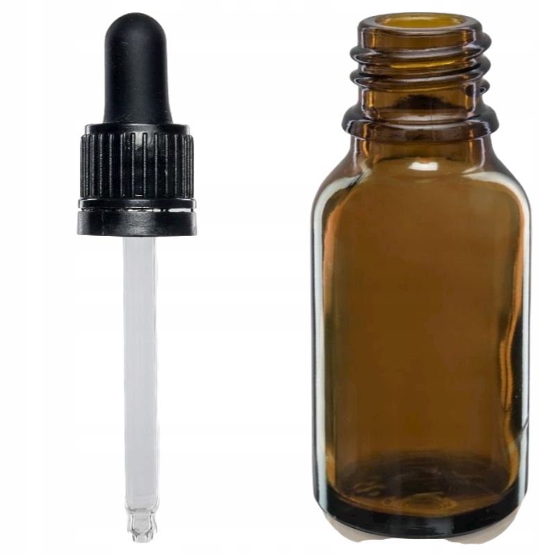 

Butelka szklana 10ml z zakraplaczem 5 sztuk