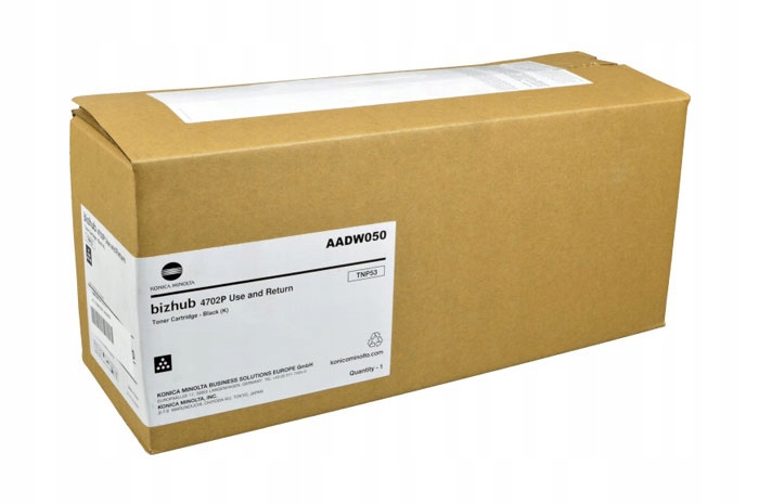Originálny čierny toner Konica Minolta Bizhub 4702P (TNP53, TNP-53 AADW050)