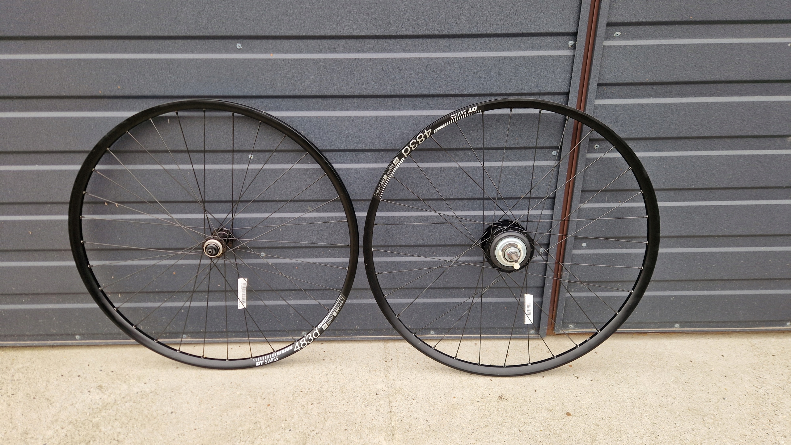 Komplet 28 koła przód i tył Dt swiss 483d z piastą Nexus Di2 trekking ebike