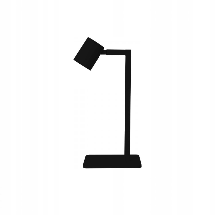 Moderná lampa na stôl Snow 1xGU10 čierna LP-731/1T Bk