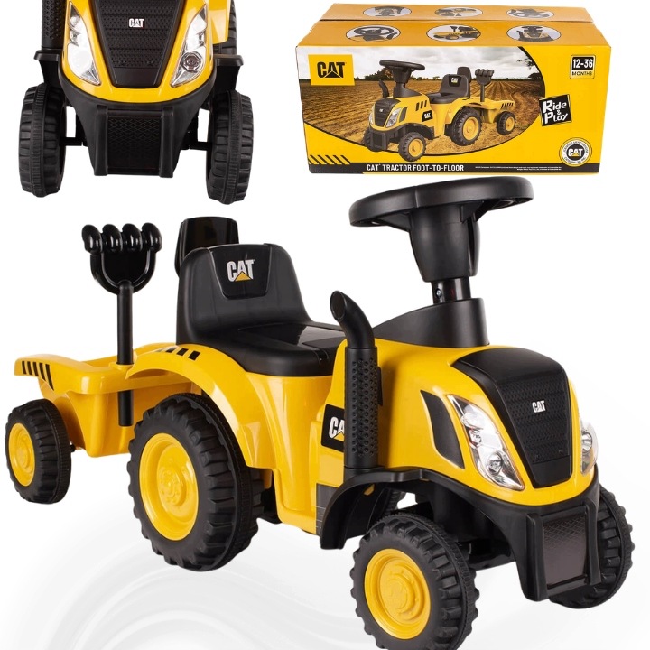 Jeźdźik Pchacz Dziecięcy Traktor Samochód Dla Dzieci Dziecka Duży Traktorek