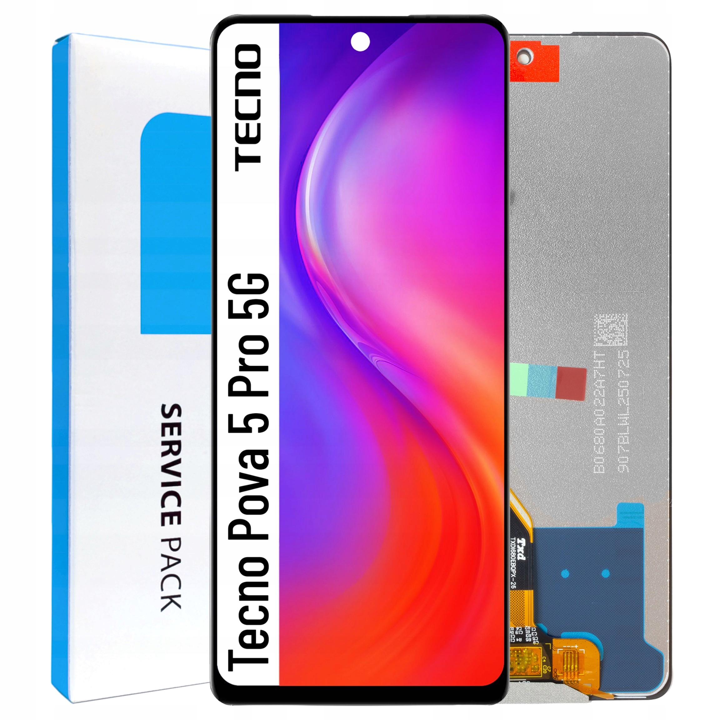 Displej pro Tecno Pova 5 Pro 5G LCD displej Originální Zila LH8N