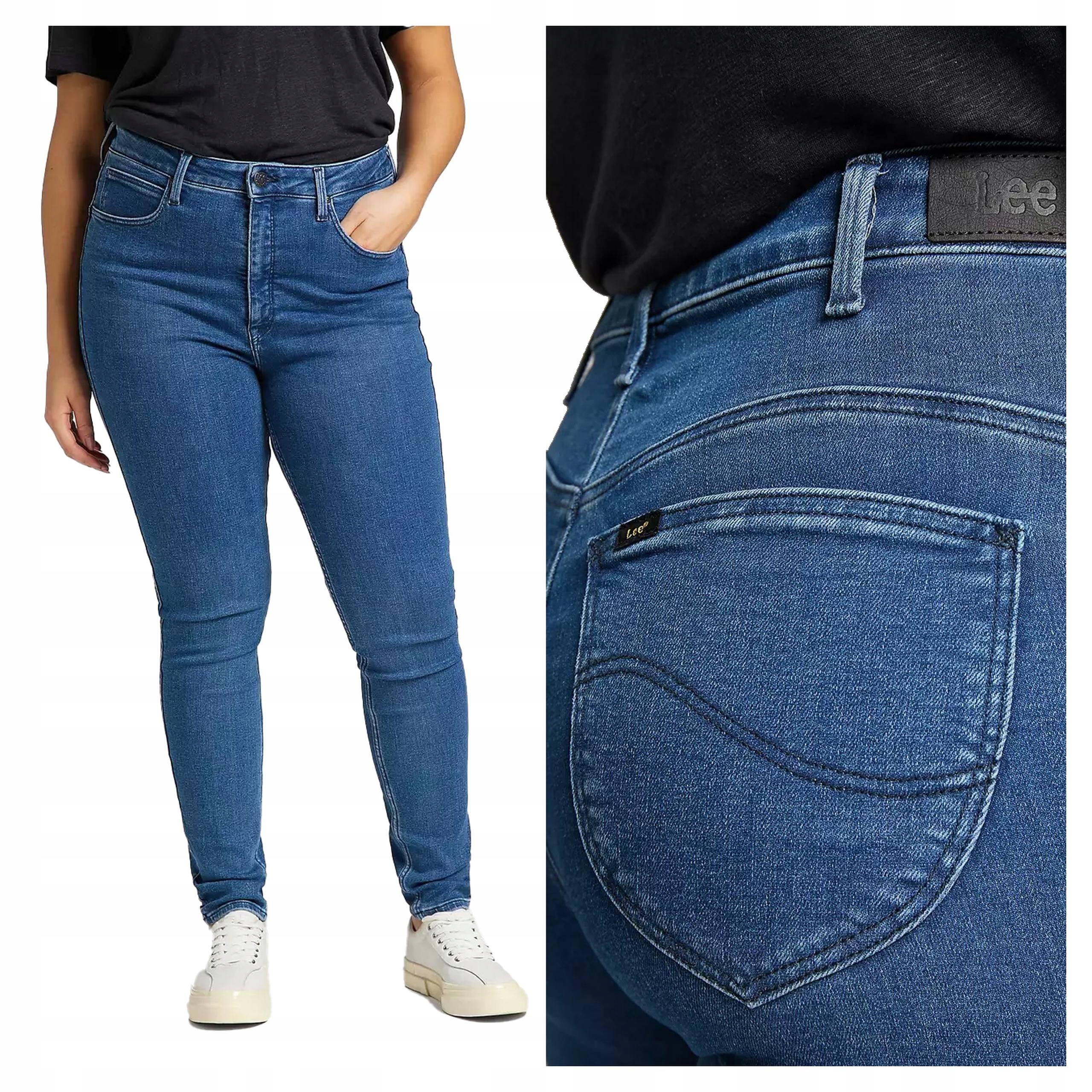 Dámské džínové kalhoty Lee Scarlett High 44/33