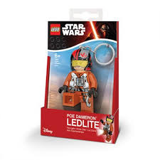 Lego LGL-KE95 Star Wars Přívěsek Na Klíče svítilna Poe Dameron