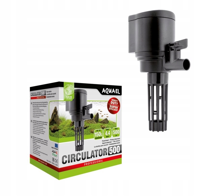 Levně Aquael Circulator 500 Rotační čerpadlo pro akvária Aqua El