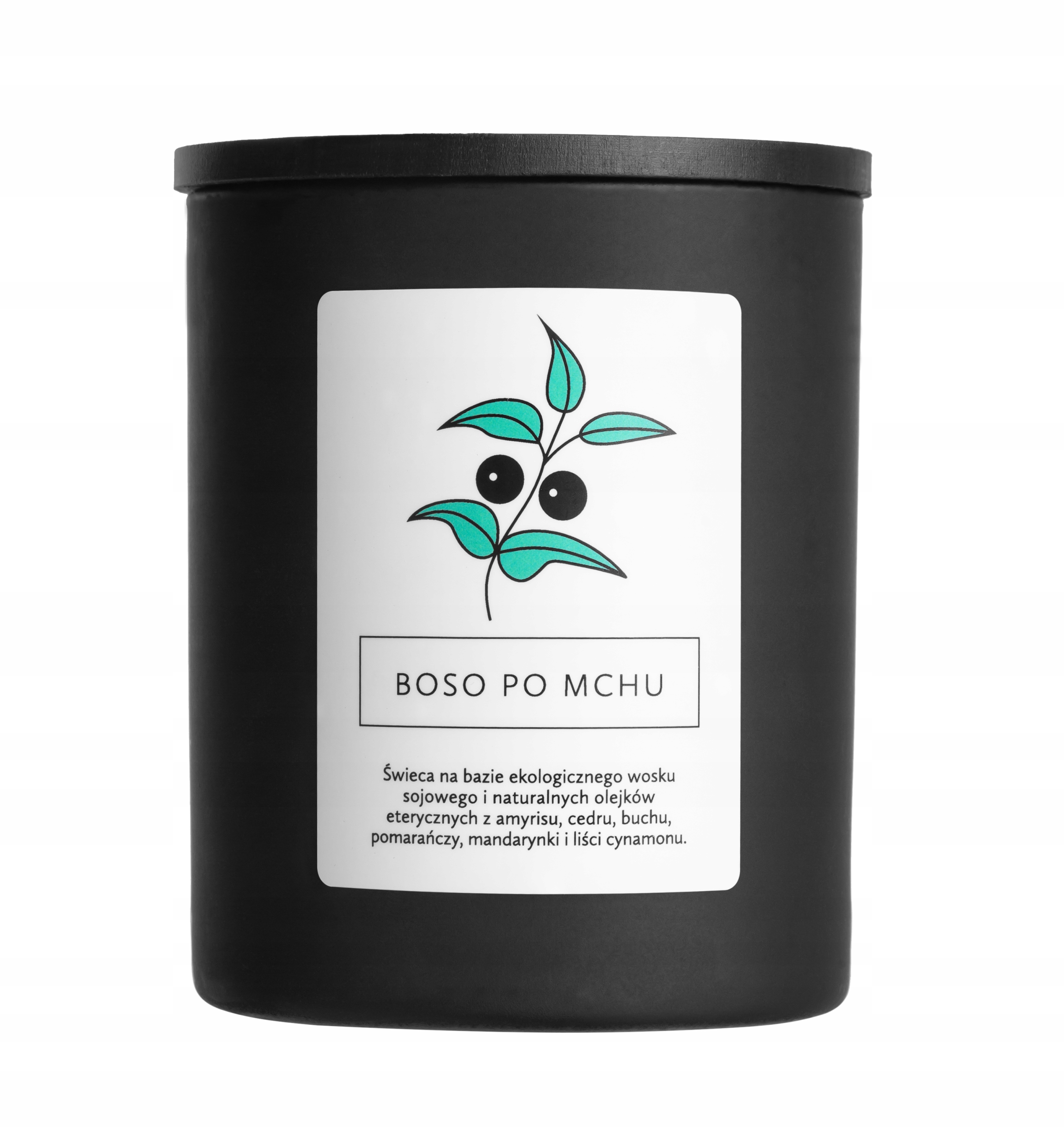 Tradiční sójová lesní svíčka s vůní Boso Po Mechu Hagi 230 g