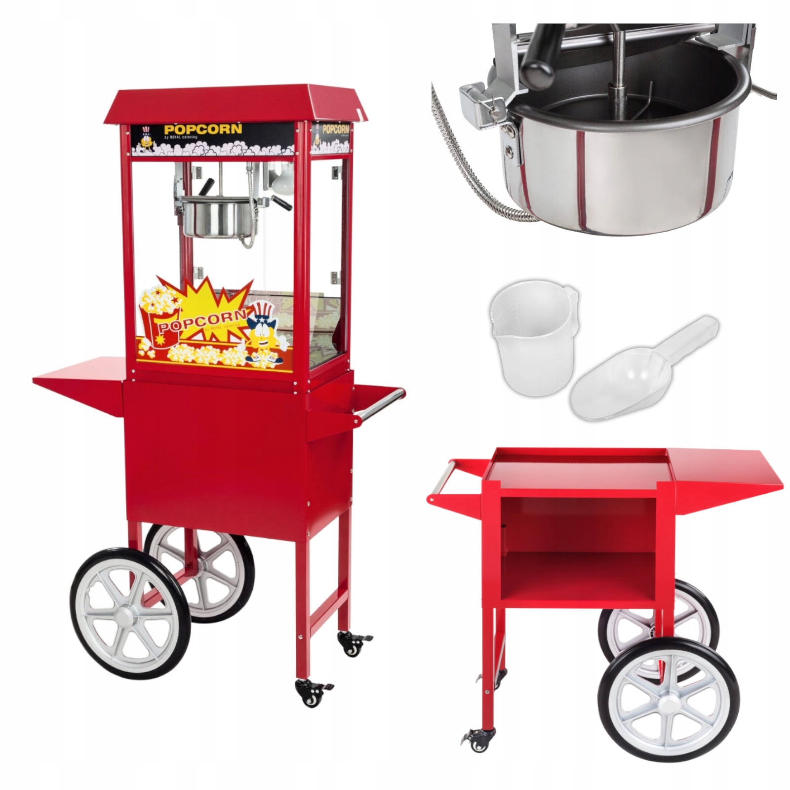 Stroj na popcorn Royal Catering RCPW-16E 1600 W
