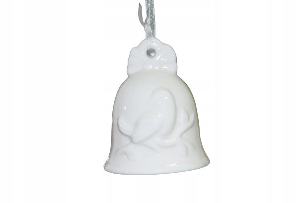 

Dzwoneczek Porcelanowy Z Ptaszkiem