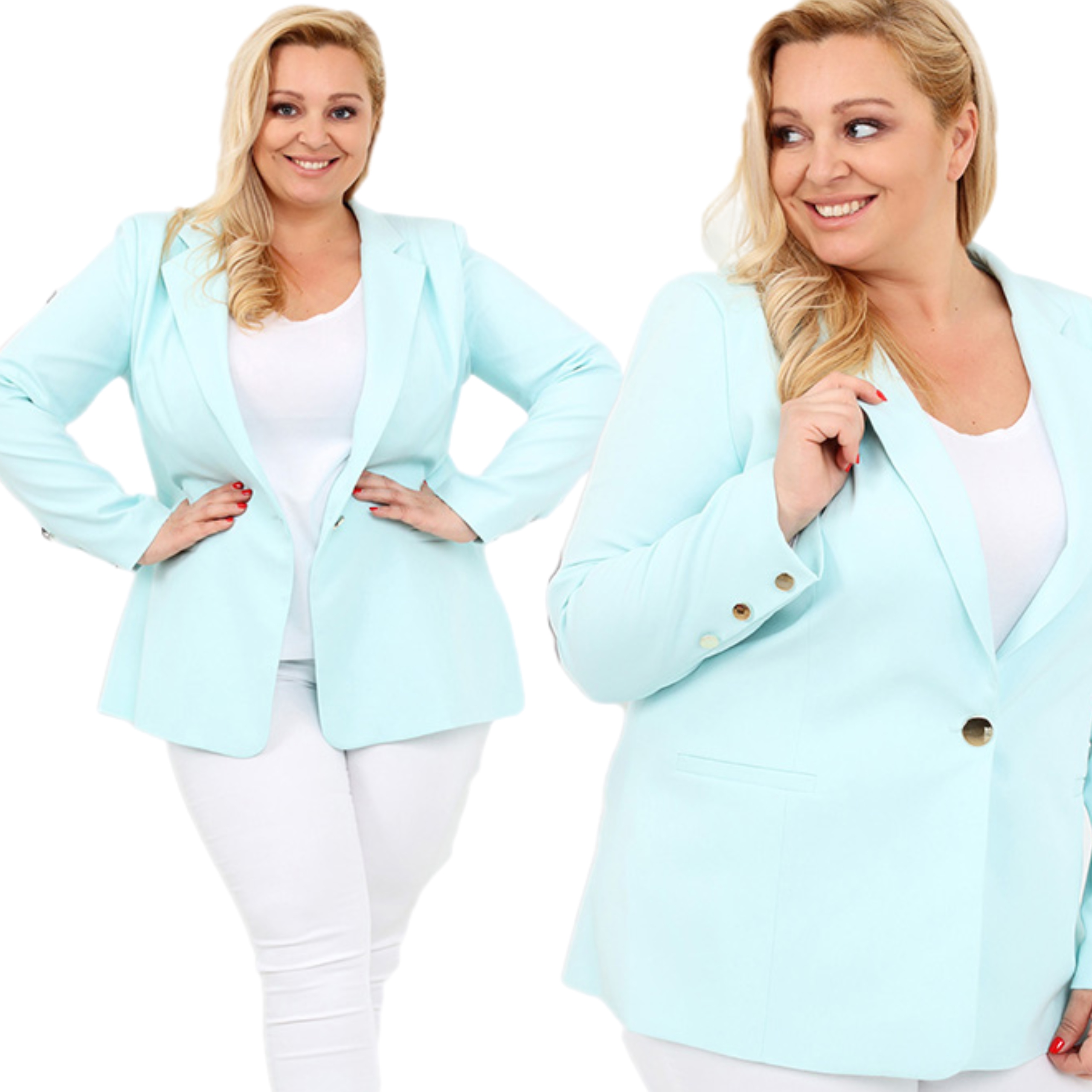 Żakiet Damski Marynarka Klasyczny Polski Prod 58 9XL 1919