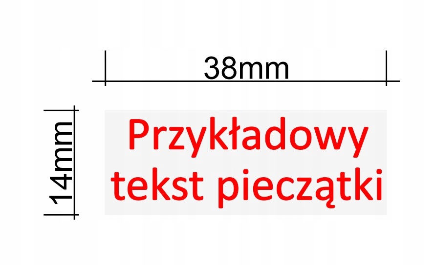WPŁYNĘŁO DNIA pieczątka automatyczna SMART Liczba wersów 1-2 wersy 3-4 wersy