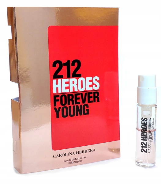 Carolina Herrera 212 Heroes EDP 1.5ml Próbka Stan opakowania oryginalne