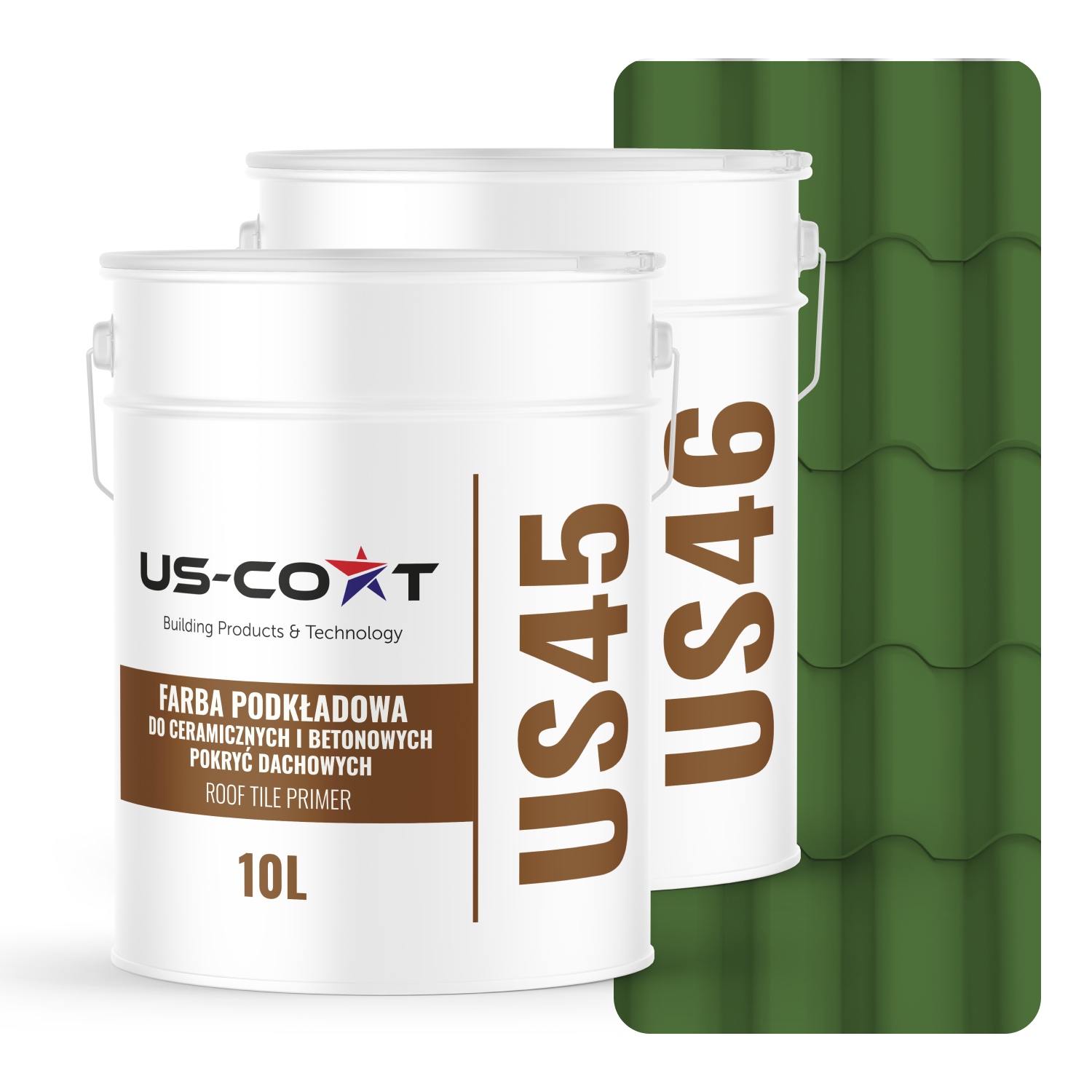 Farba Na Keramické Strešné Tašky Základná Zelená Trávová Ral 6010 74m2 Lesk