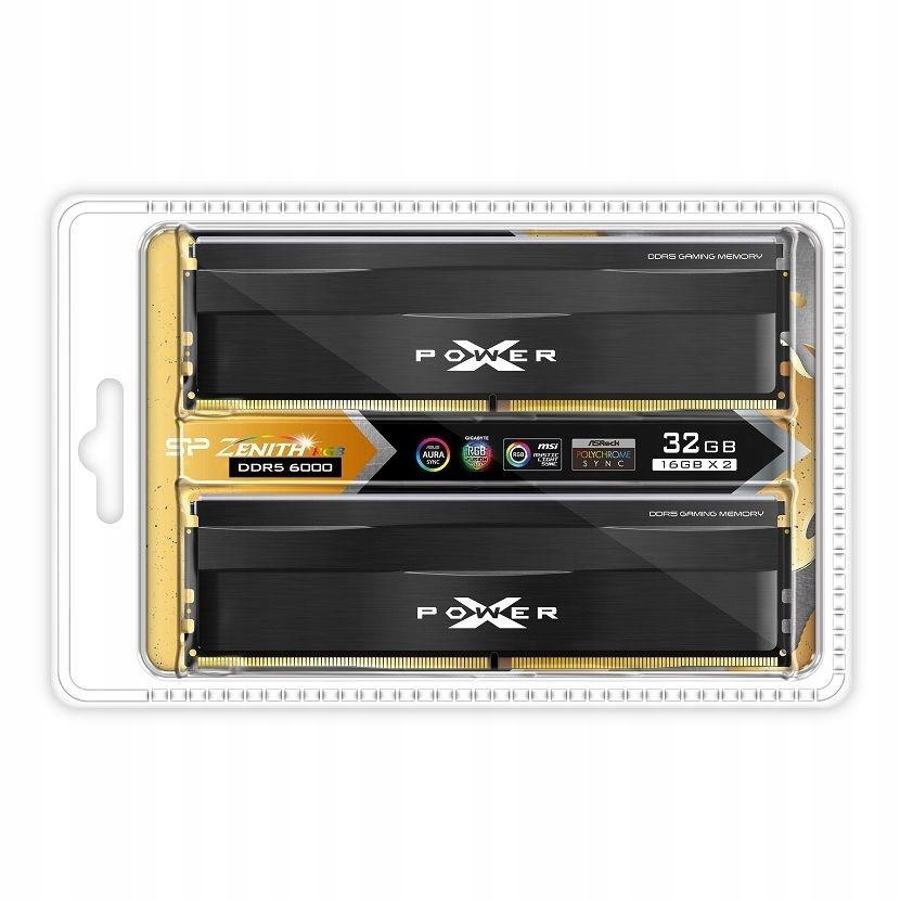 シリコンパワー DDR5-6000 16G×2 Silicon Power DDR5 32 GB (2 x 16 GB) 6000 MT/s (PC5-48000