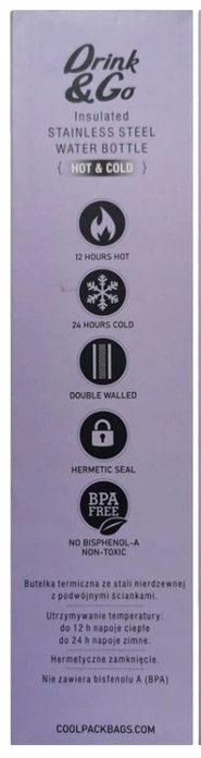 CooLPack BUTELKA TERMICZNA BIDON TERMOS NA NAPOJE Rodzaj bidon