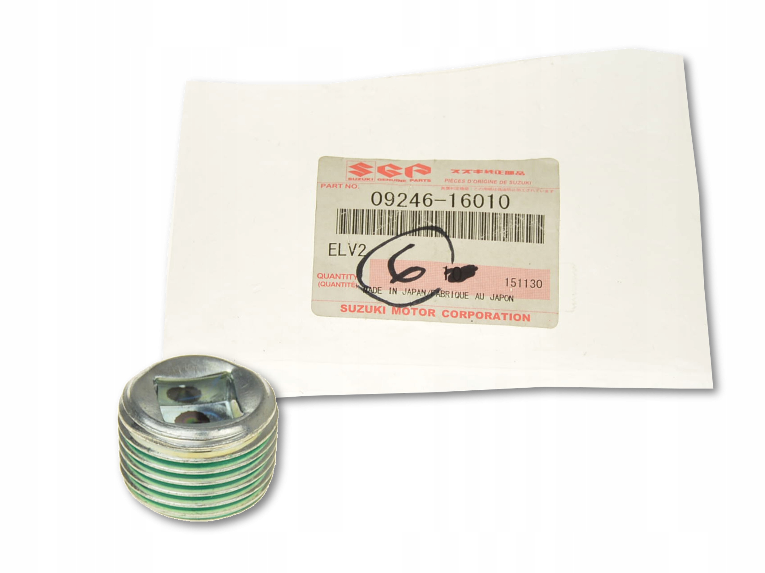 SUZUKI SAMURAI 85-00 KOREK SPUSTOWY POZIOMU OLEJU