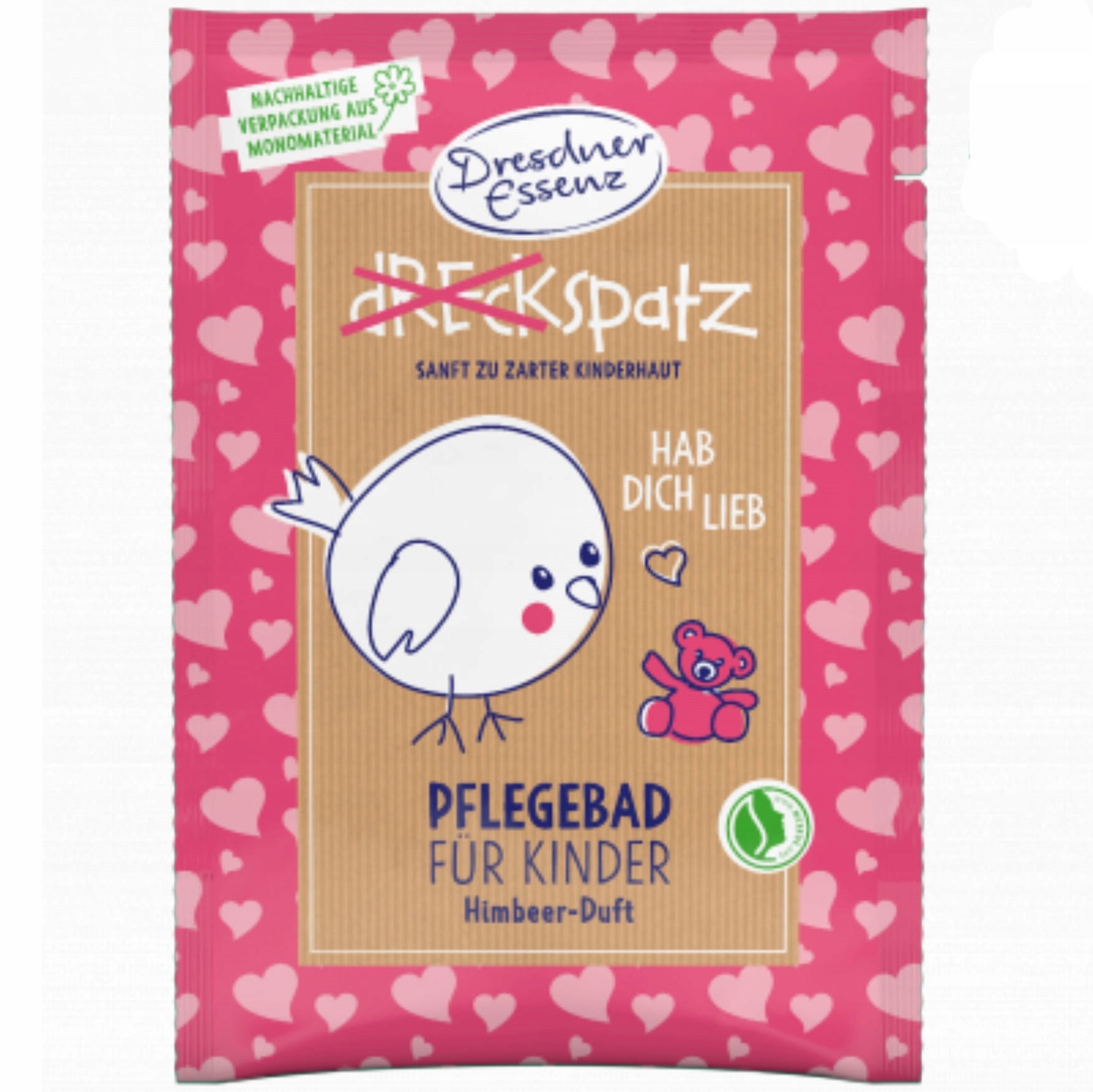 Dresdner Essenz Kocham Cię Malinowa Kąpiel Pielęgnacyjna Sól Do Kąpieli 50g