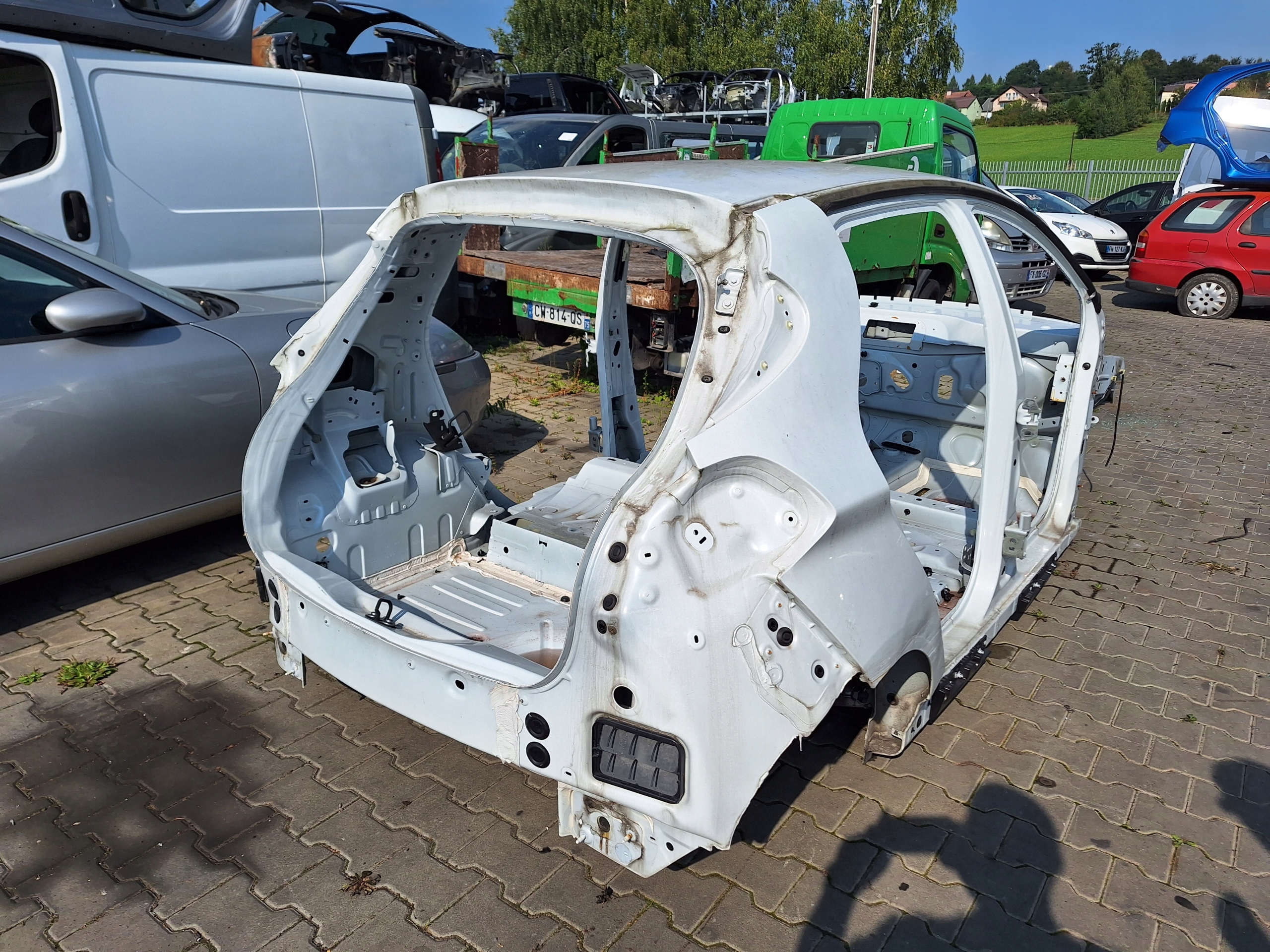 RENAULT ZOE rear upper panel floor sump boot