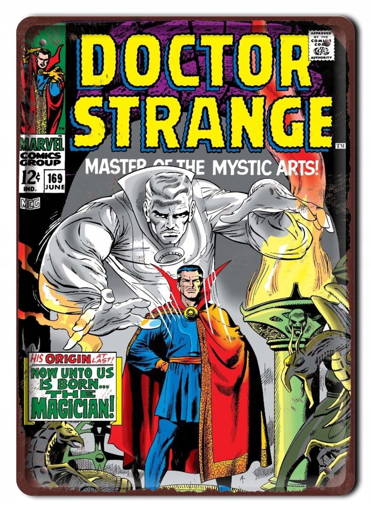 Komiks Plakat Metalowy Szyld Obrazek #16944