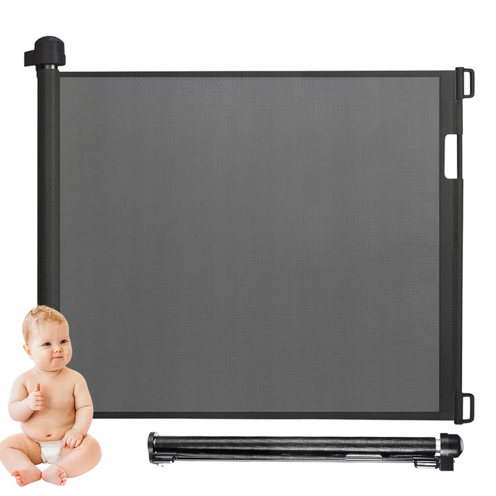 Bezpečnostní Posuvná Branka Oplocení Pro Zvířata Děti Pvc 87X180 CM
