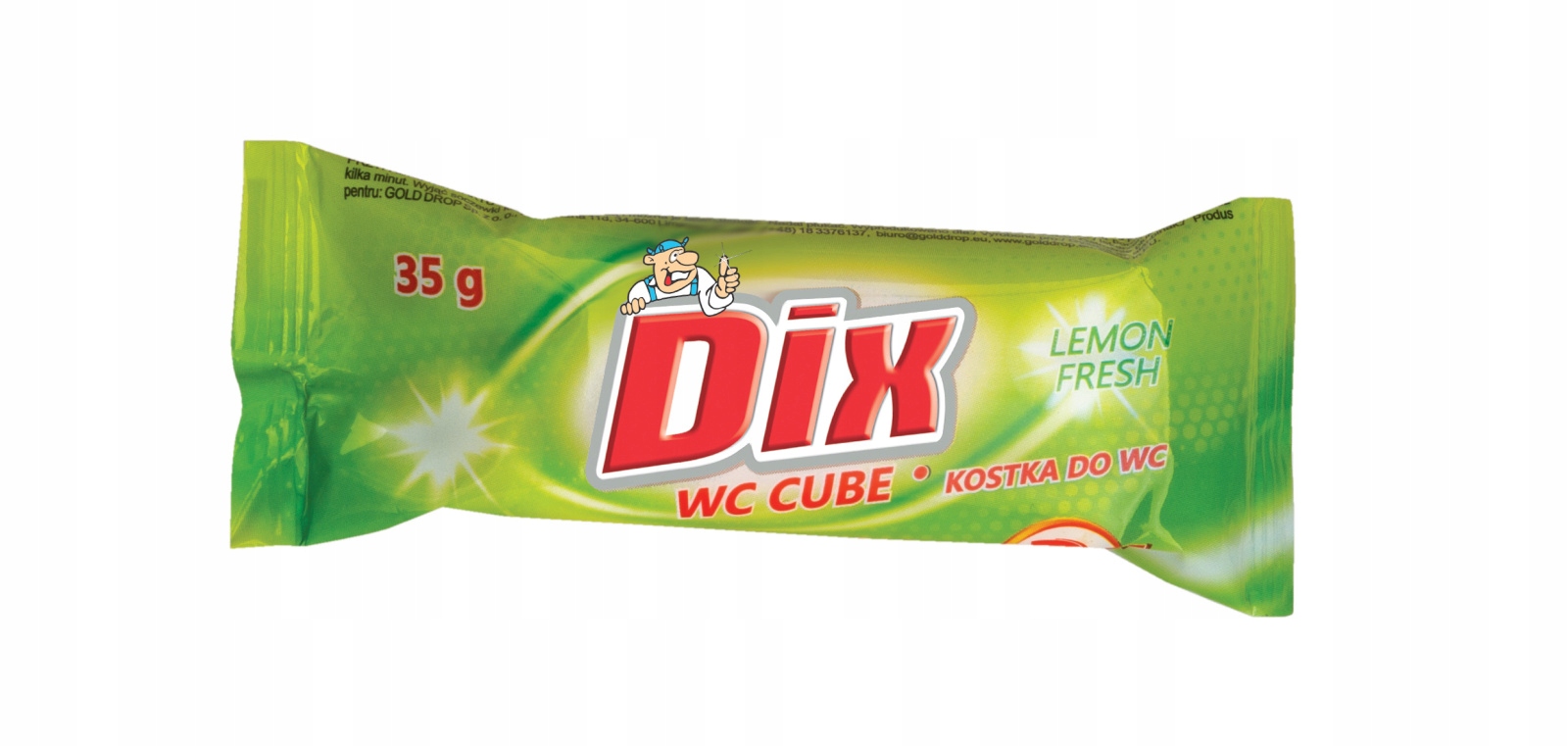 

DIX Sunik cytrynowa kostka do Wc zapas 35g