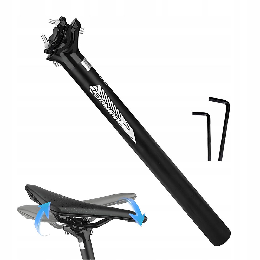 Sztyca siodła roweru górskiego amortyzowanego 30.9 mm aluminiowa Sztyca